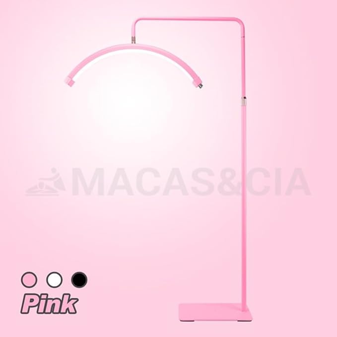 Luminária Led Lunar P/Maca Estética Cor Rosa - Image 5