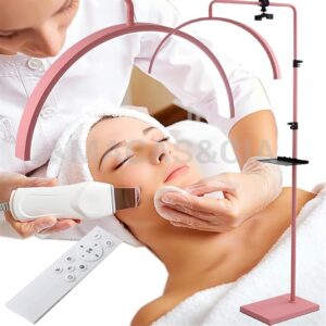 Luminária Led Lunar P/Maca Estética Cor Rosa