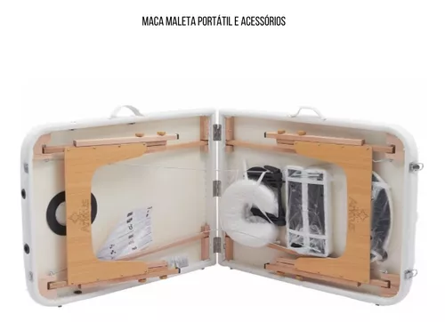 Maca Massagem Maleta Portátil Regulagem De Altura - Image 3