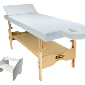 Maca Fixa Spa Reclinável + Escada Massagem Estética Tatuagem